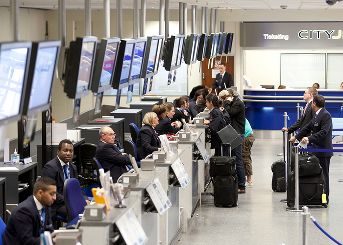 Checking-in at the Airport